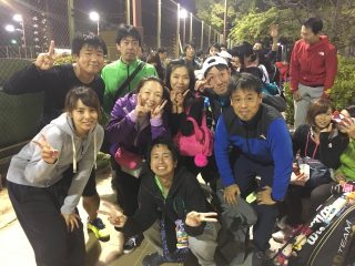 京都のテニスサークル主催のパコーンカップ（＠西院）に出場！